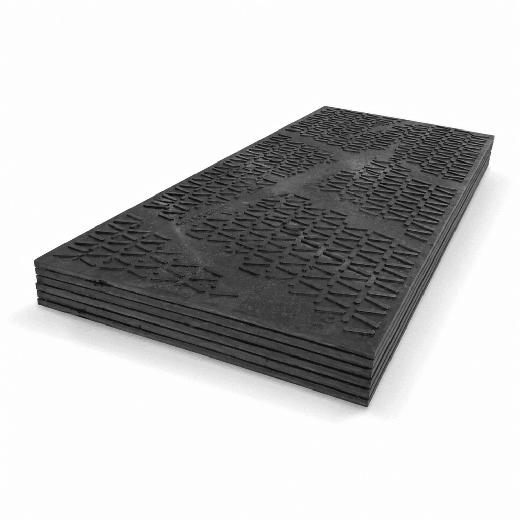 Reversible HDPE Access Mats