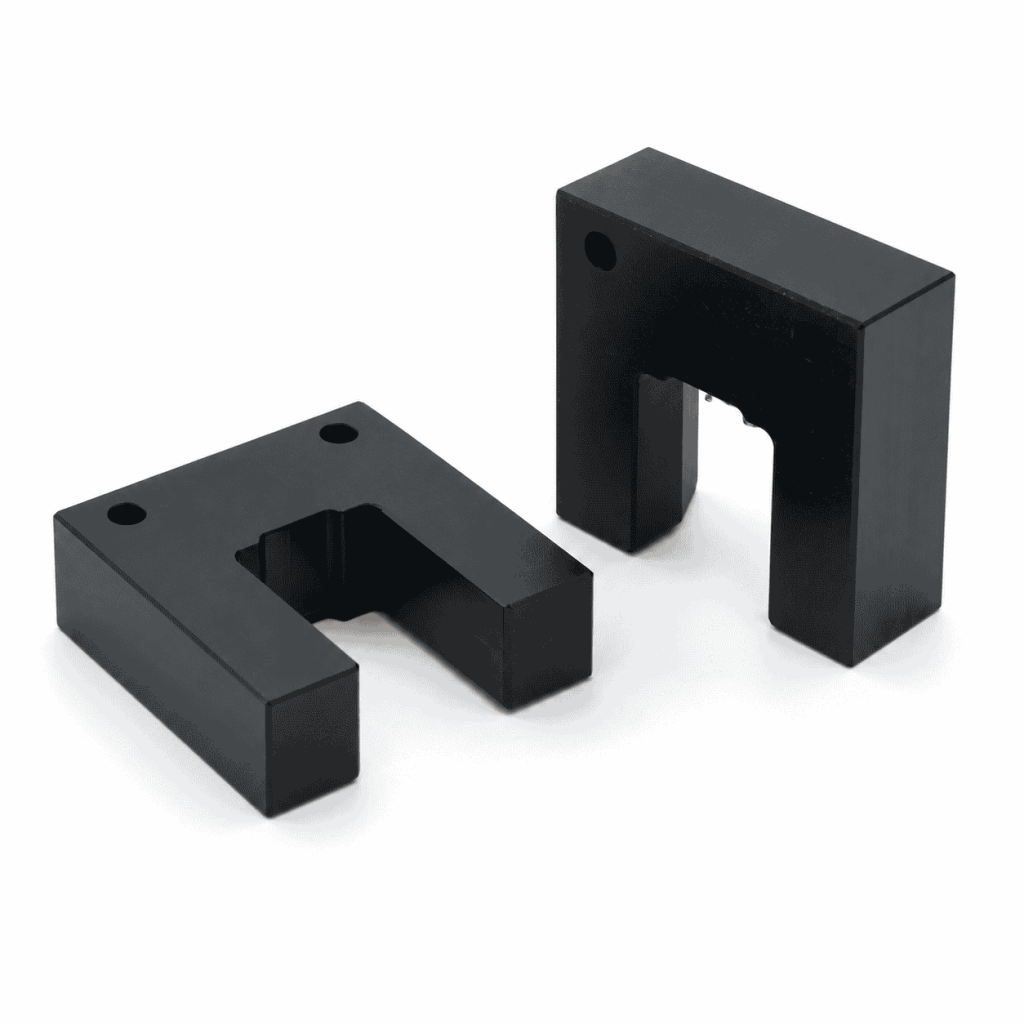 CNC Machined POM Guide Slider with U-Shaped Slot