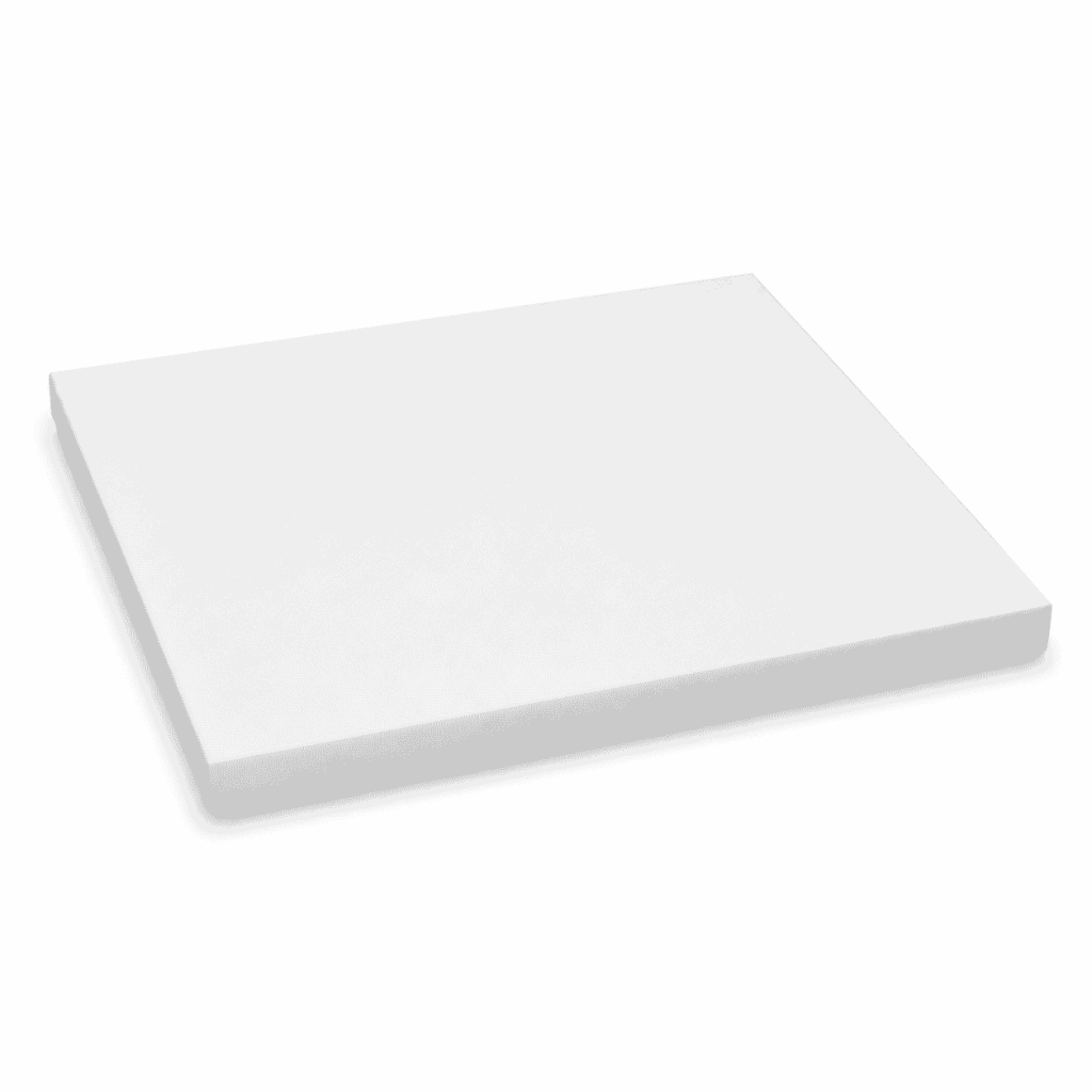 CNC Machined PTFE Spacer Plate rectangular pads for equipment spacing and chemical isolation