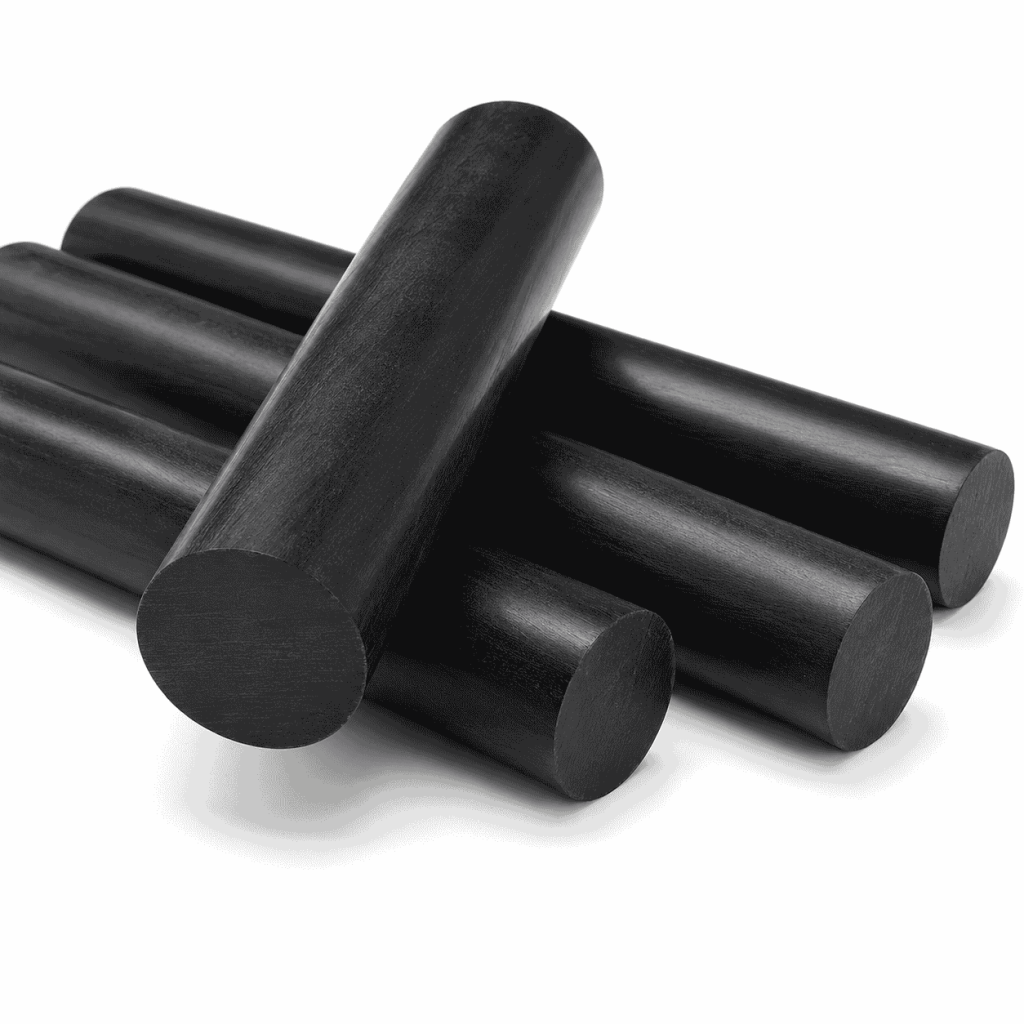 MoS2 Nylon Rod available diameters and common sizes reference chart