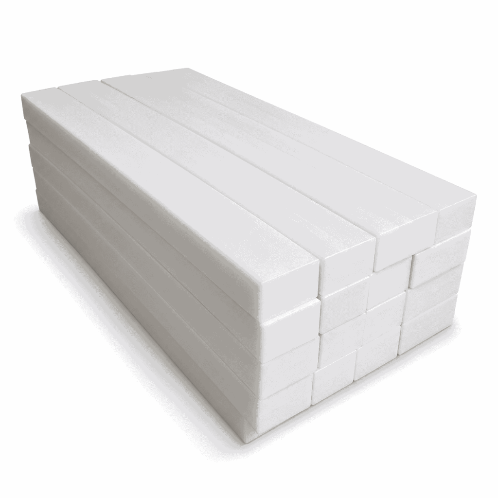 CNC Machined UHMWPE Wear Strip for conveyor guide systems