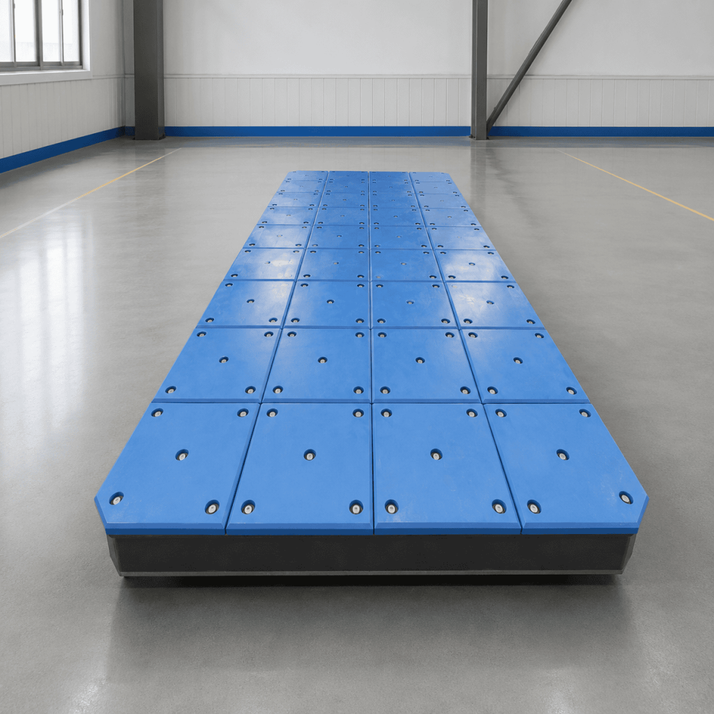 Heat-resistant impact-resistant UHMWPE marine fender face pad