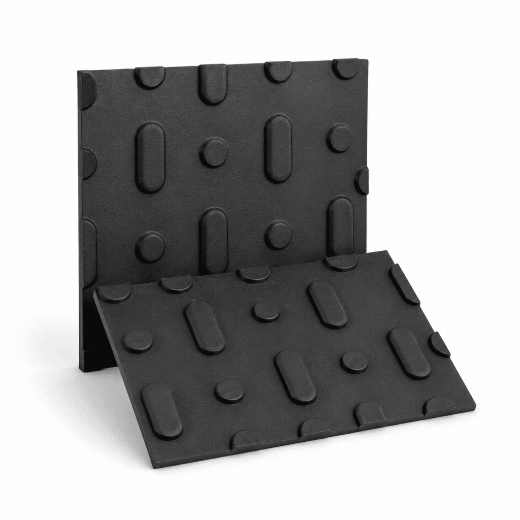 Round Rib Pattern Road Mat heavy duty ground protection mat