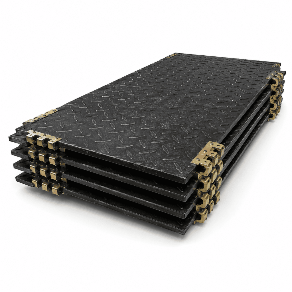 Bolted Polyethylene Trackway Panels
