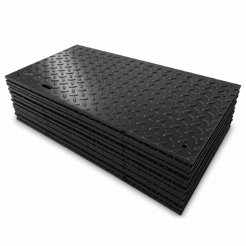 Lightweight HDPE Ground Protection Mats