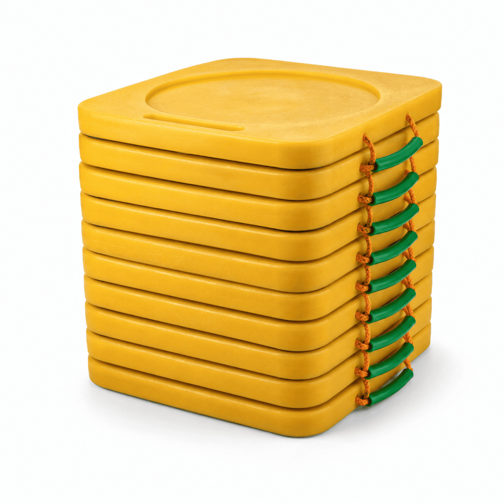 Impact Resistant Crane Outrigger Pads