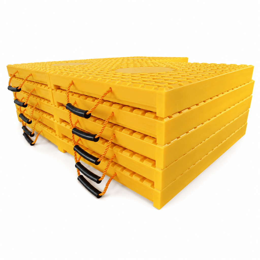 Textured Crane Outrigger Pads