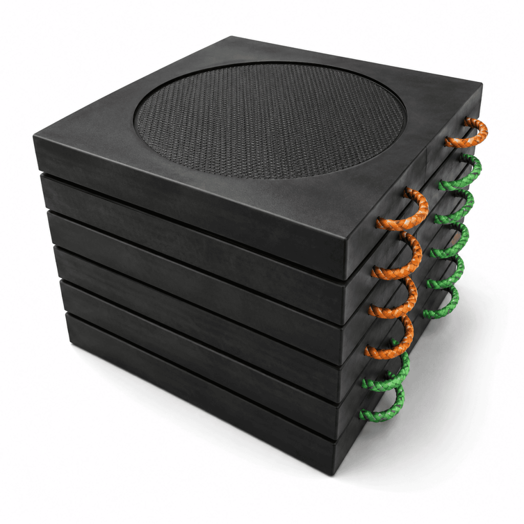Stackable HDPE Outrigger Pads