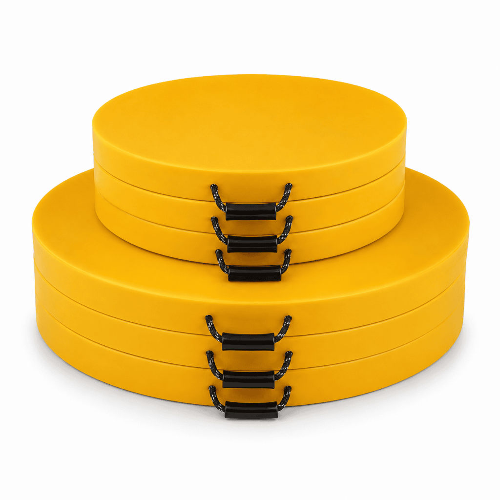 Ribbed HDPE Outrigger Pads