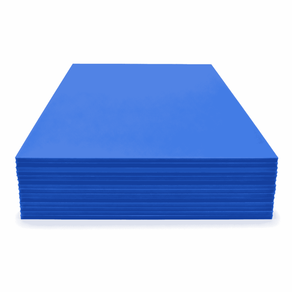 High Wear-Resistant Nylon Sheet available in 14 panel formats for industrial machining